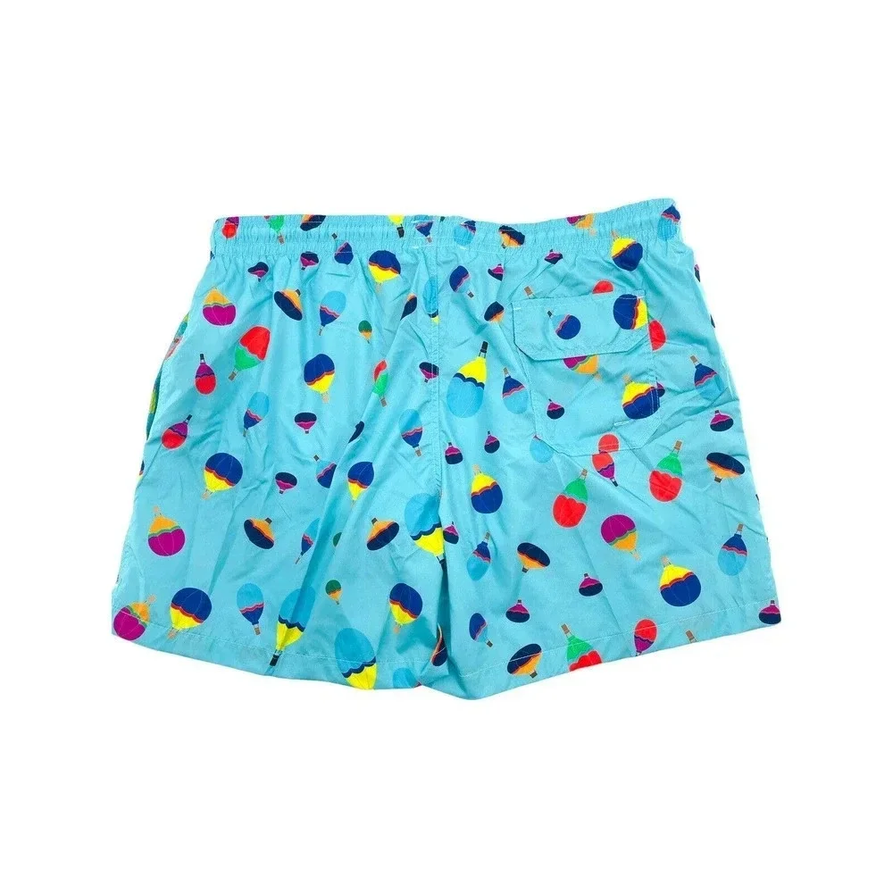 NEW Giorgio's of Palm Beach Men's Size XXL Blue Swim Trunks Italy